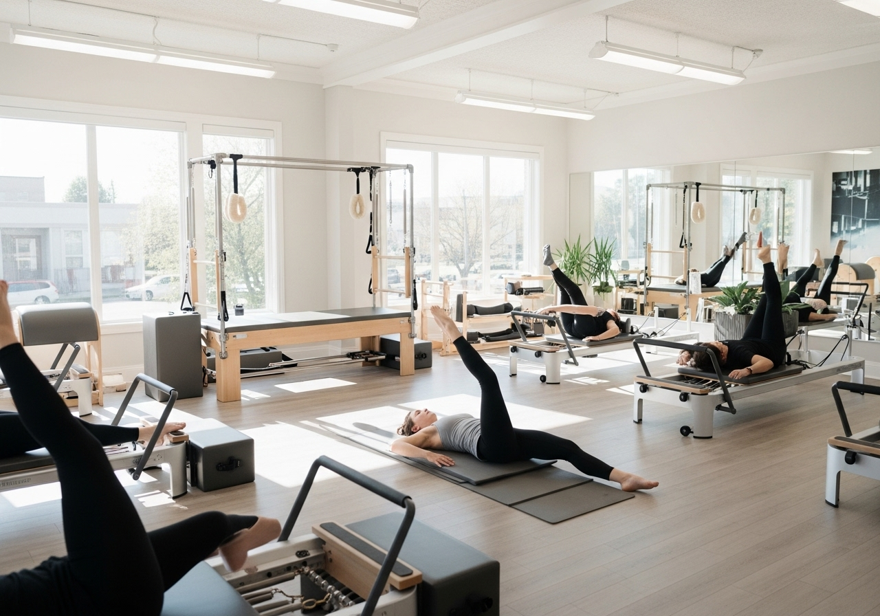 Clase de Pilates